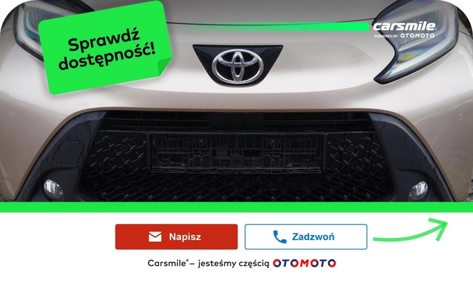 Toyota Aygo cena 74900 przebieg: 1, rok produkcji 2024 z Radziejów małe 301